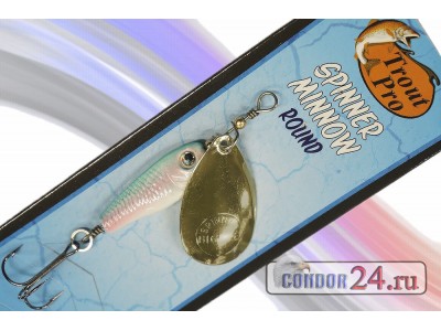 Блесна "Trout Pro" Spinner Minnow ROUND, арт. 38573, вес 8 г., цвет 003